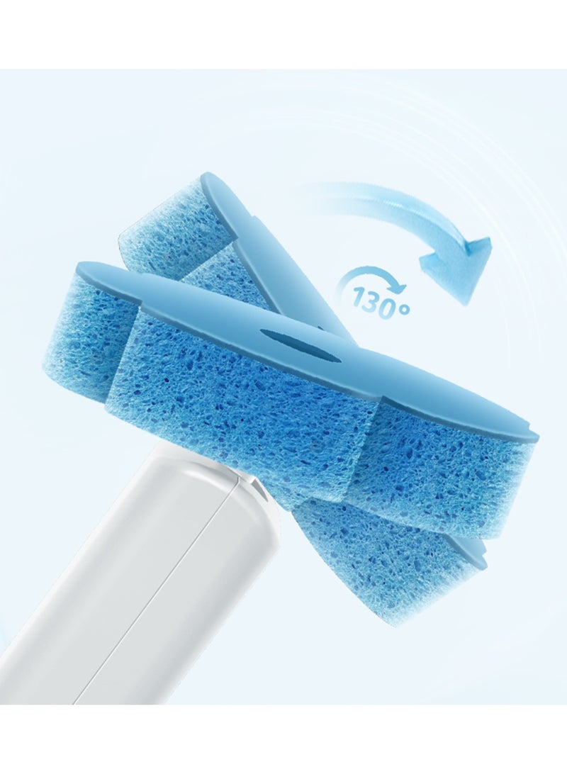 كايزين اسفنجات فرشاة التنظيف السحرية من كايزن - أزرق - 12 قطعة - Image 4